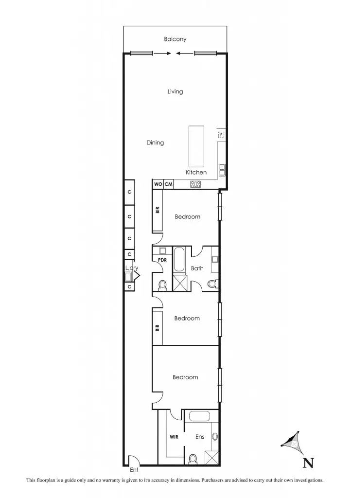 Floorplan of Homely apartment listing, 3/31B Nepean Highway, Aspendale VIC 3195
