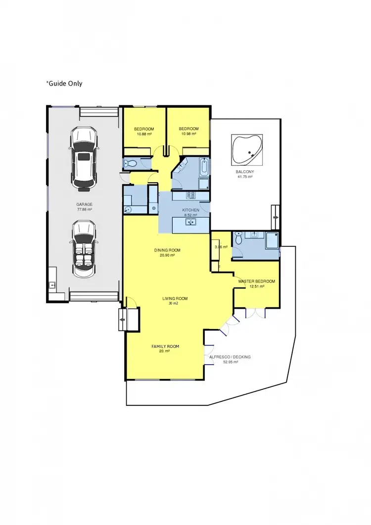 Floorplan of Homely house listing, 48 Bluff Road, St Leonards VIC 3223