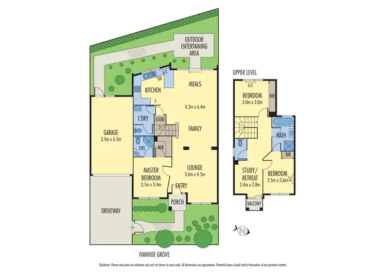 Floorplan of Homely townhouse listing, 2/616 Waverley Road, Malvern East VIC 3145