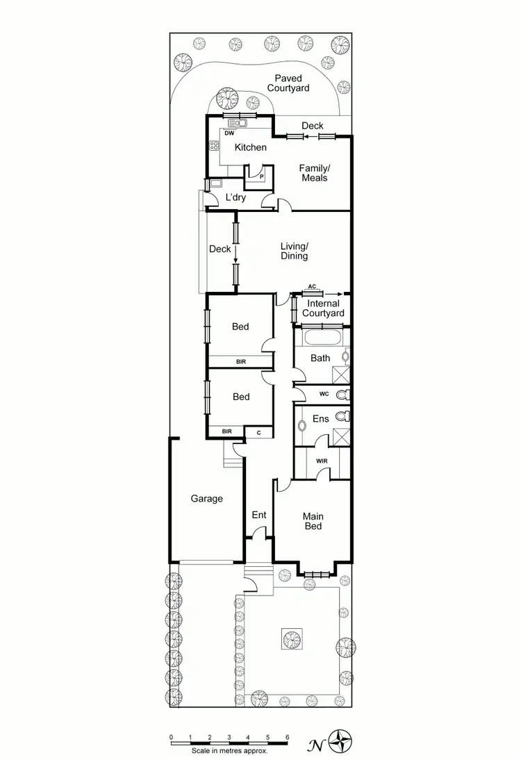 Floorplan of Homely house listing, 16A Draper Street, Mckinnon VIC 3204