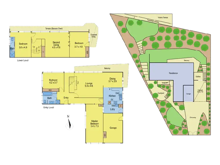 Floorplan of Homely house listing, 2 Araluen Parade, Belmont VIC 3216