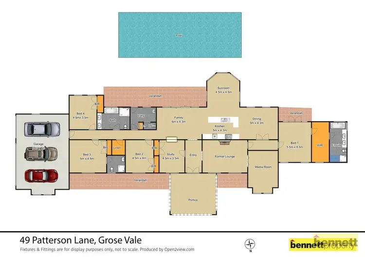 Floorplan of Homely house listing, 49 Patterson Lane, Grose Vale NSW 2753