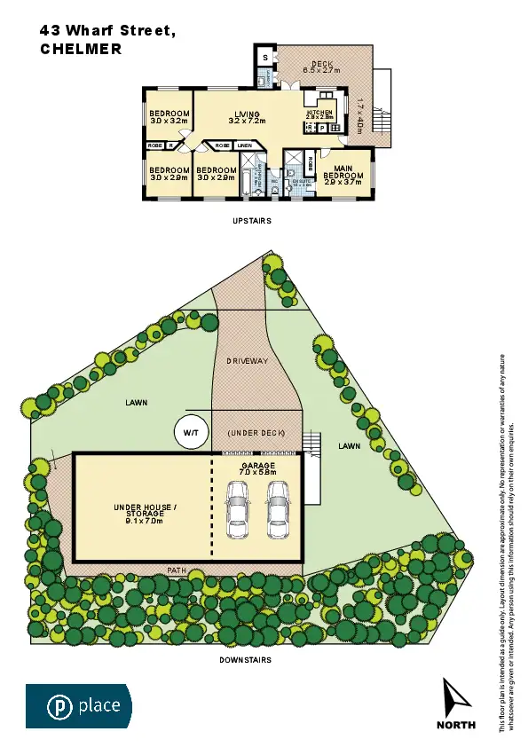 Floorplan of Homely house listing, 43 Wharf St, Chelmer QLD 4068