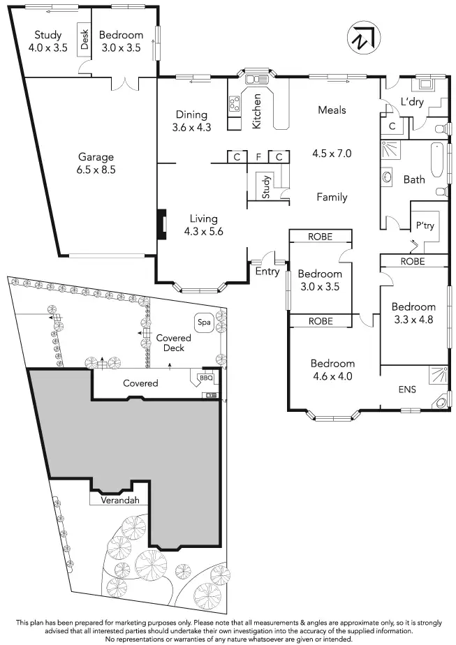 Floorplan of Homely house listing, 76 Purnell Street, Altona VIC 3018