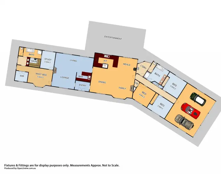 Floorplan of Homely rural property listing, 205 Cathedral Lane, Taggerty VIC 3714