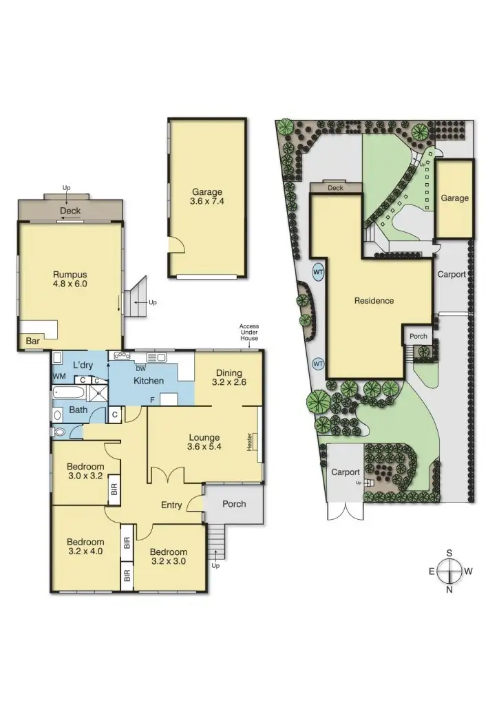 Floorplan of Homely house listing, 58 Davis Street, Burwood East VIC 3151