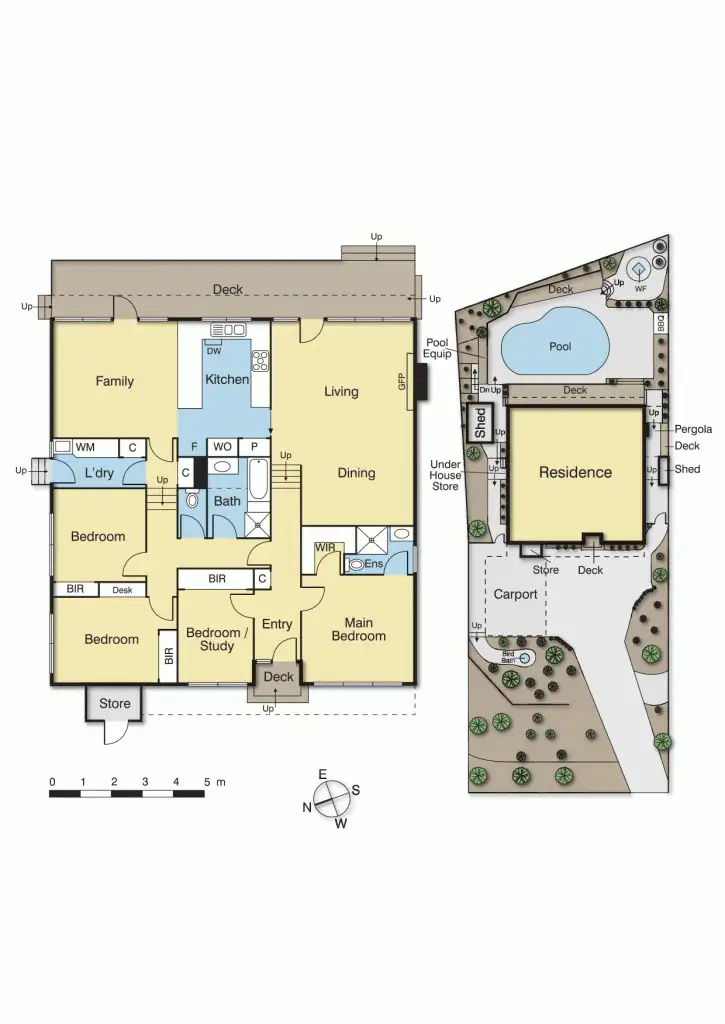 Floorplan of Homely house listing, 56 Malabar Crescent, Eltham VIC 3095