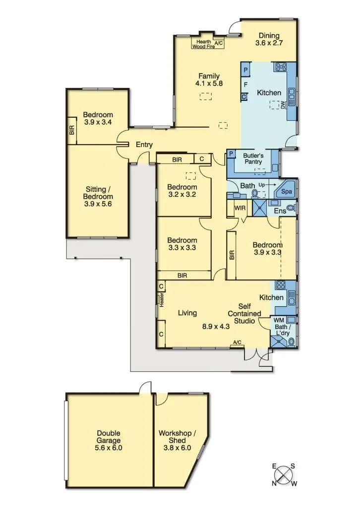 Floorplan of Homely house listing, 82 Walkers Road, Mount Eliza VIC 3930