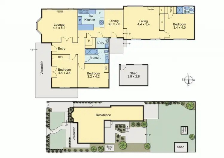 Floorplan of Homely house listing, 43 Alma Street, Malvern East VIC 3145
