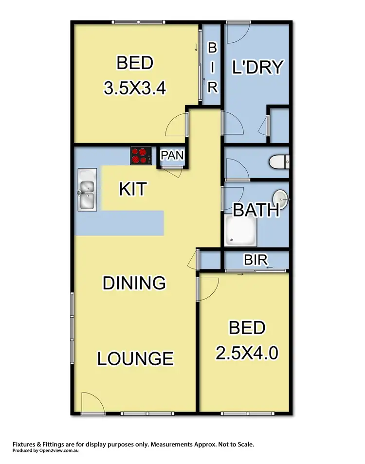 Floorplan of Homely unit listing, 1/73 Cave Hill Road, Lilydale VIC 3140