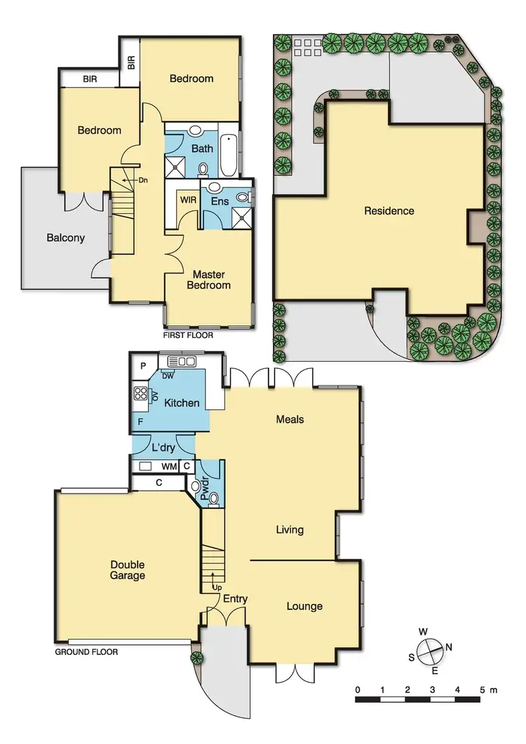 Floorplan of Homely townhouse listing, 1/11 - 15 Nevin Parade, Viewbank VIC 3084