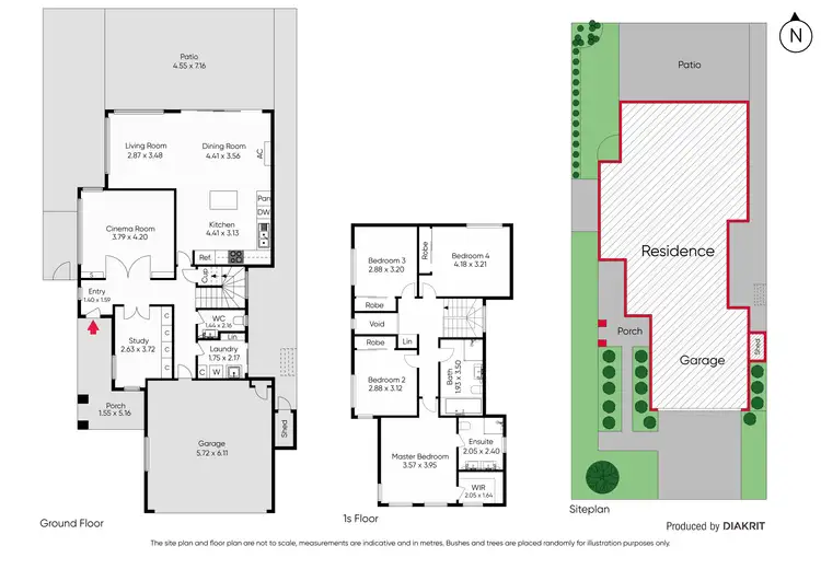 Floorplan of Homely house listing, 38 Yuruga Boulevard, Point Cook VIC 3030
