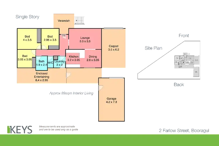 Floorplan of Homely house listing, 2 Farlow Street, Booragul NSW 2284