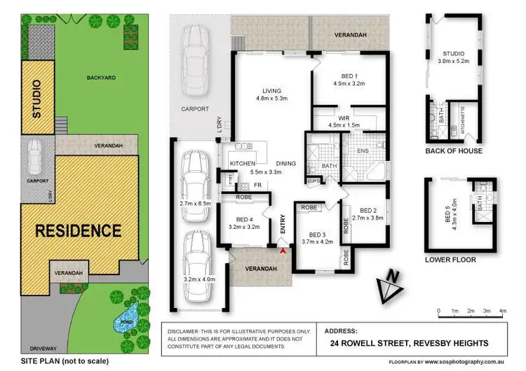 Floorplan of Homely house listing, 24 Rowell Street, Revesby Heights NSW 2212