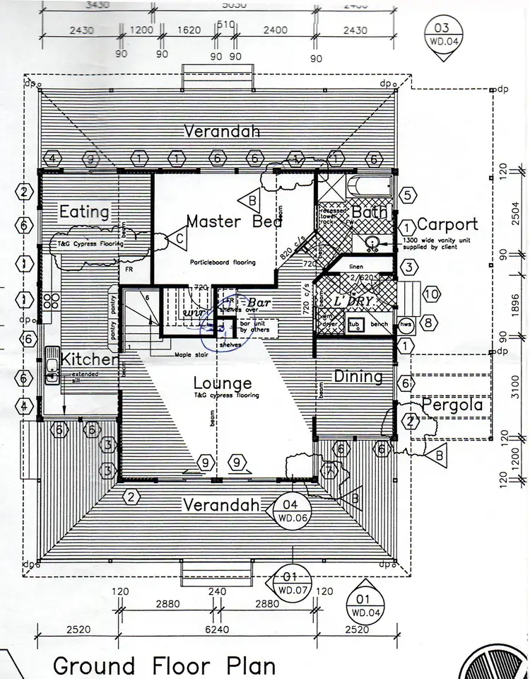 Floorplan of Homely rural property listing, 996 Barrington West Road, Gloucester NSW 2422