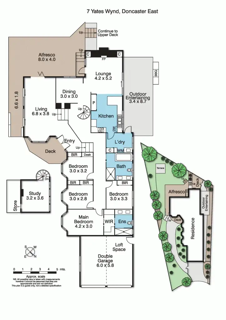 Floorplan of Homely house listing, 7 Yates Wynd, Doncaster East VIC 3109