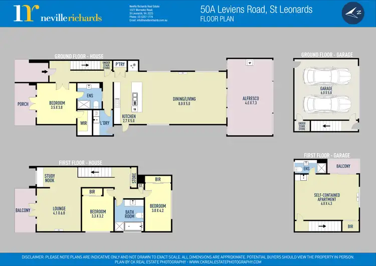 Floorplan of Homely house listing, 50A Leviens Road, St Leonards VIC 3223