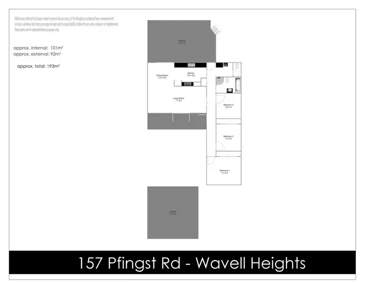 Floorplan of Homely house listing, 157 Pfingst Road, Wavell Heights QLD 4012