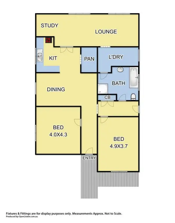 Floorplan of Homely house listing, 1370 Break O'Day Rd, Flowerdale VIC 3717