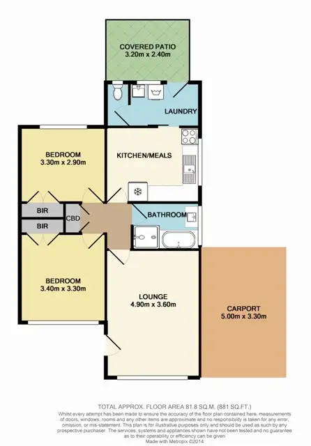 Floorplan of Homely unit listing, 7 Mansfield Street, Berwick VIC 3806