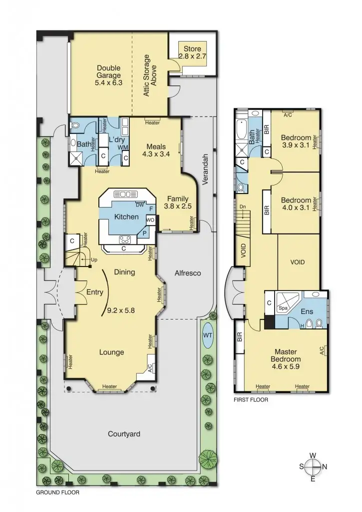 Floorplan of Homely house listing, 1 Lygon Street, Coburg VIC 3058