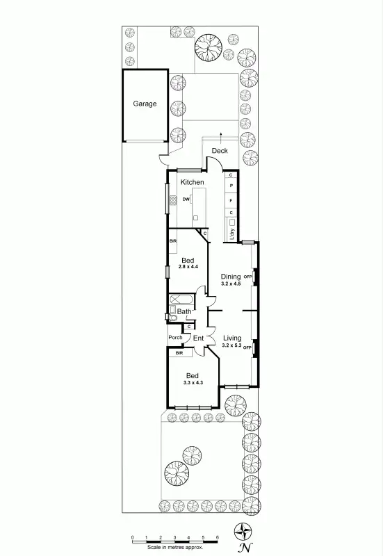 Floorplan of Homely house listing, 3 Gnarwyn Rd, Carnegie VIC 3163