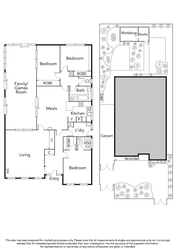 Floorplan of Homely house listing, 9 Tarongo Drive, Aspendale VIC 3195
