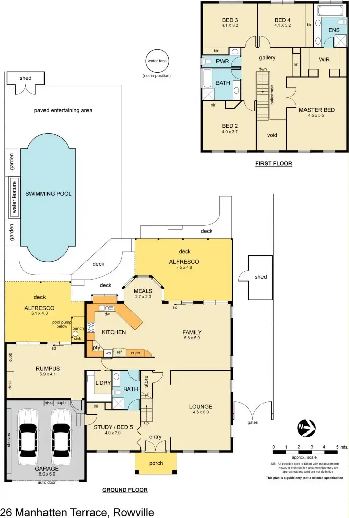 Floorplan of Homely house listing, 26 Manhatten Terrace, Rowville VIC 3178