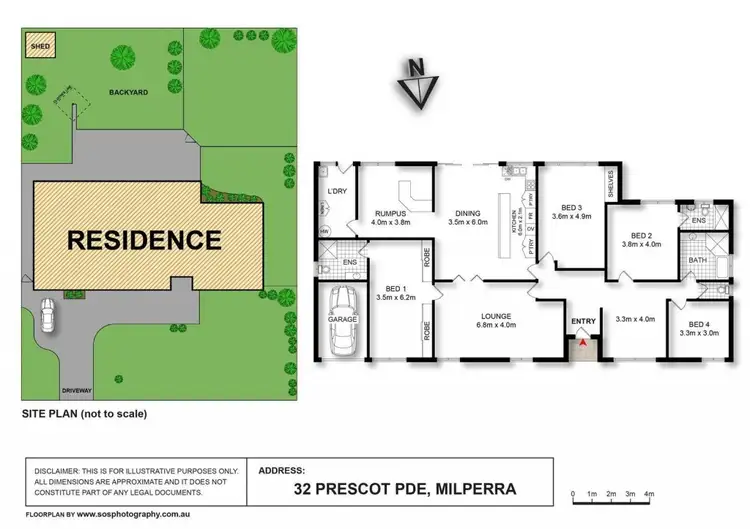 Floorplan of Homely house listing, 32 Prescot Parade, Milperra NSW 2214