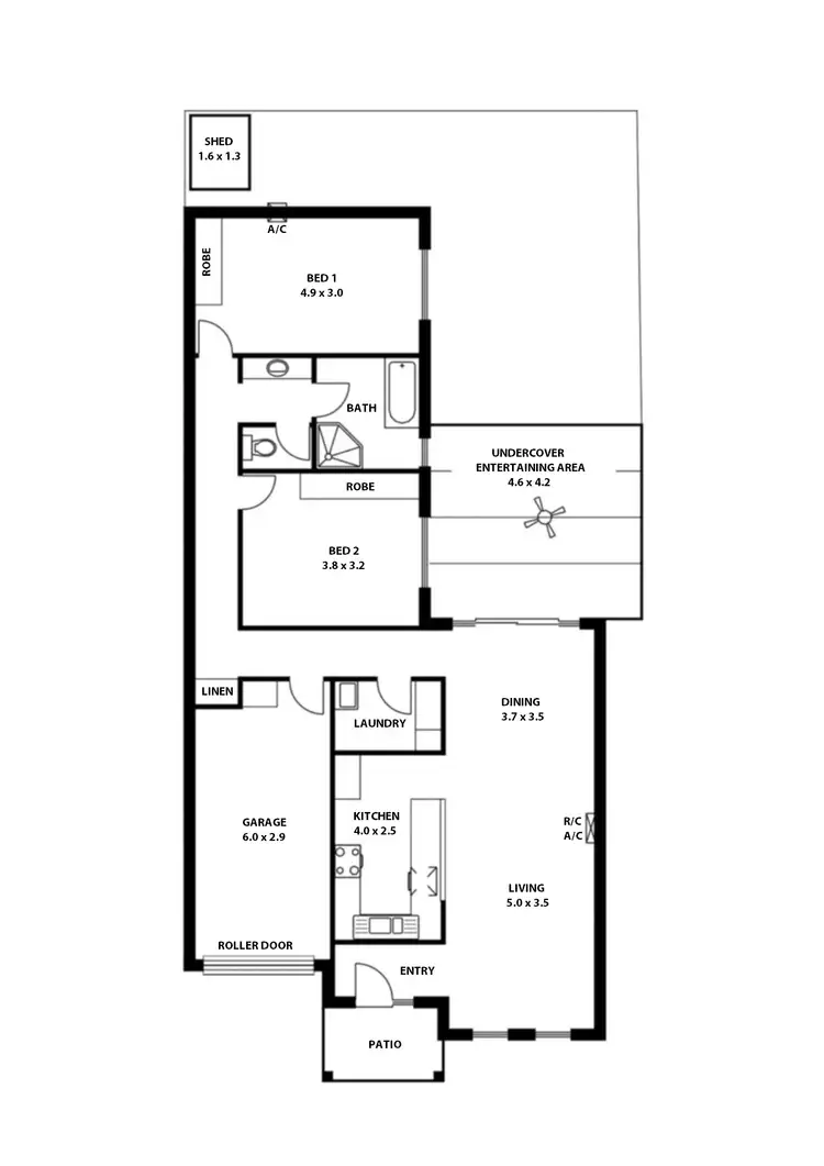 Floorplan of Homely house listing, Res 3/55 Coorara Avenue, Payneham South SA 5070