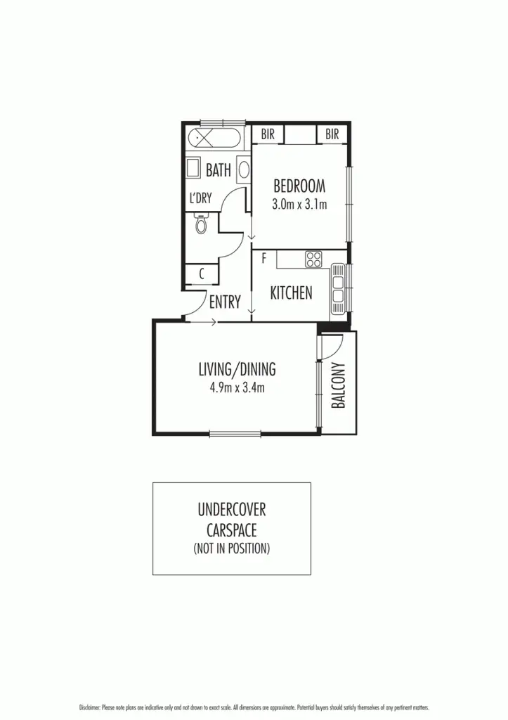 Floorplan of Homely apartment listing, 7/27 Venus Street, Caulfield South VIC 3162
