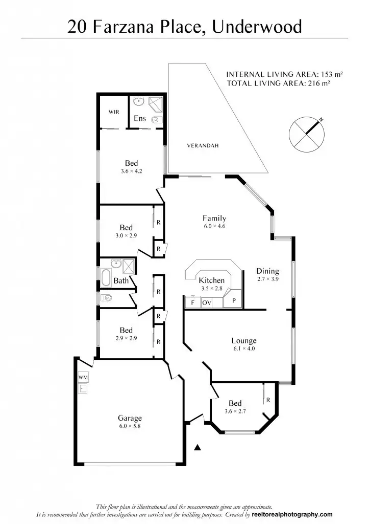 Floorplan of Homely house listing, 20 Farzana Place, Underwood QLD 4119