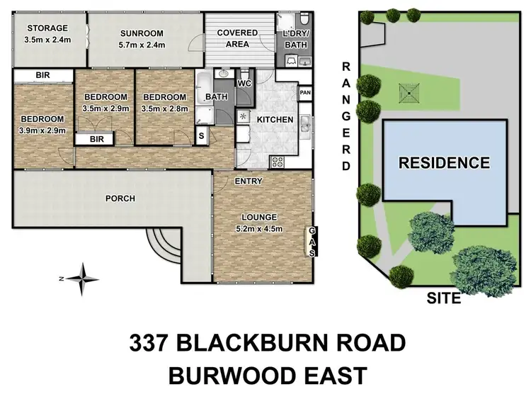 Floorplan of Homely house listing, 337 Blackburn Road, Burwood East VIC 3151
