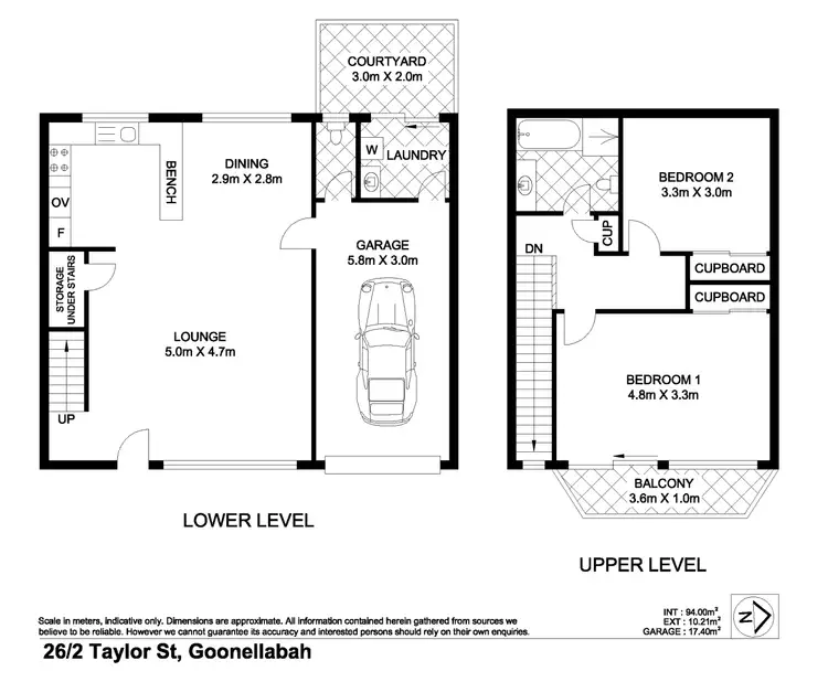 Floorplan of Homely unit listing, 26/2 Taylor Avenue, Goonellabah NSW 2480