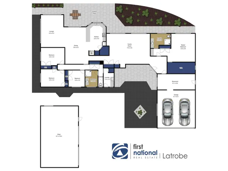 Floorplan of Homely house listing, 269 Sagars Road, Hazelwood North VIC 3840