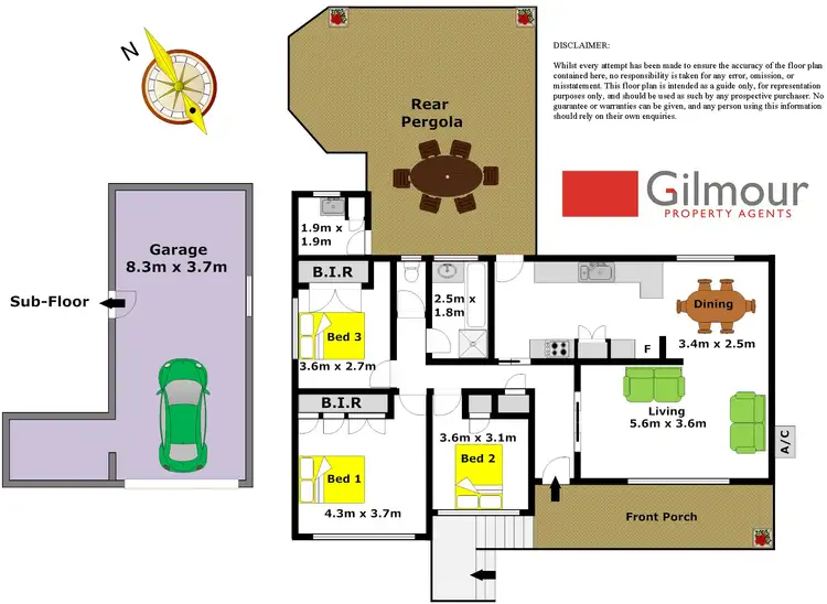 Floorplan of Homely house listing, 16 Girralong Avenue, Baulkham Hills NSW 2153