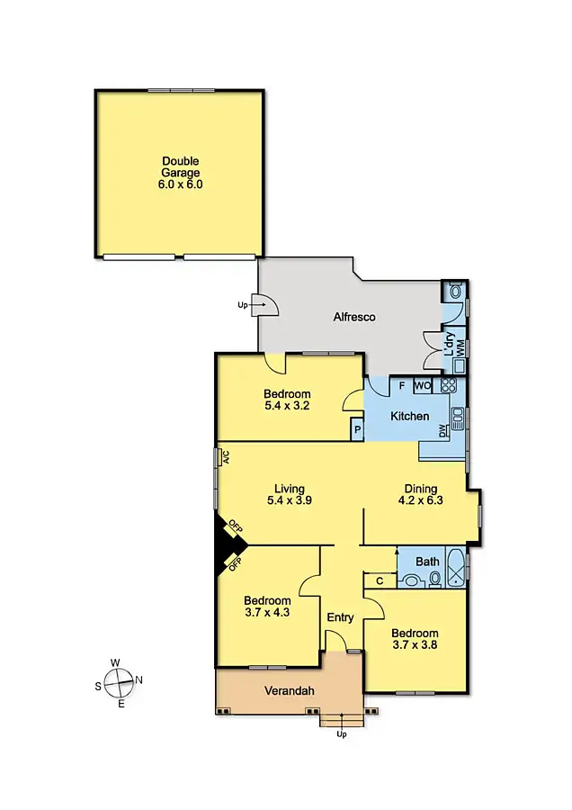 Floorplan of Homely house listing, 34 Queens Parade, Glen Iris VIC 3146