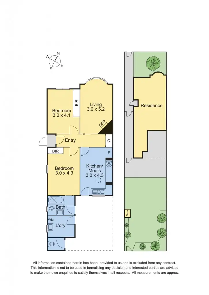 Floorplan of Homely house listing, 79 Ormond Street, Kensington VIC 3031
