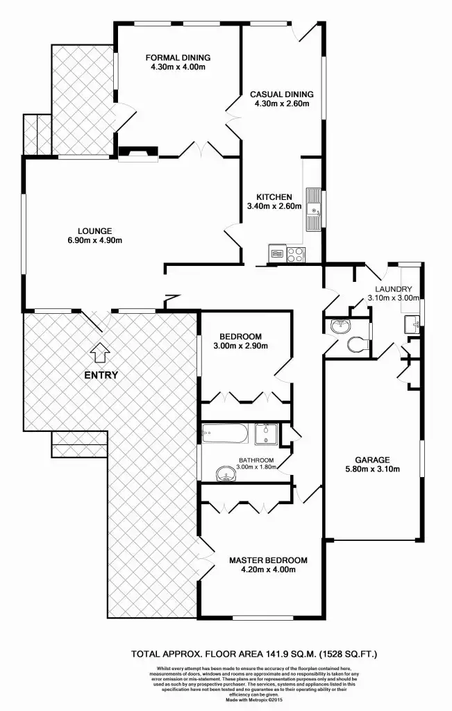 Floorplan of Homely house listing, 53 Wilson Way, Blaxland NSW 2774