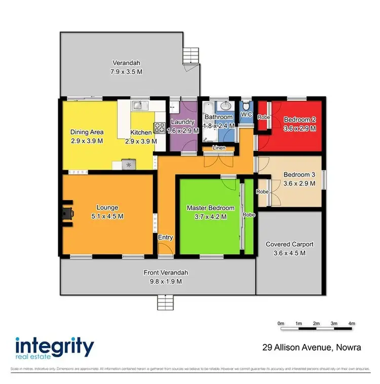 Floorplan of Homely house listing, 29 Allison Avenue, Nowra NSW 2541