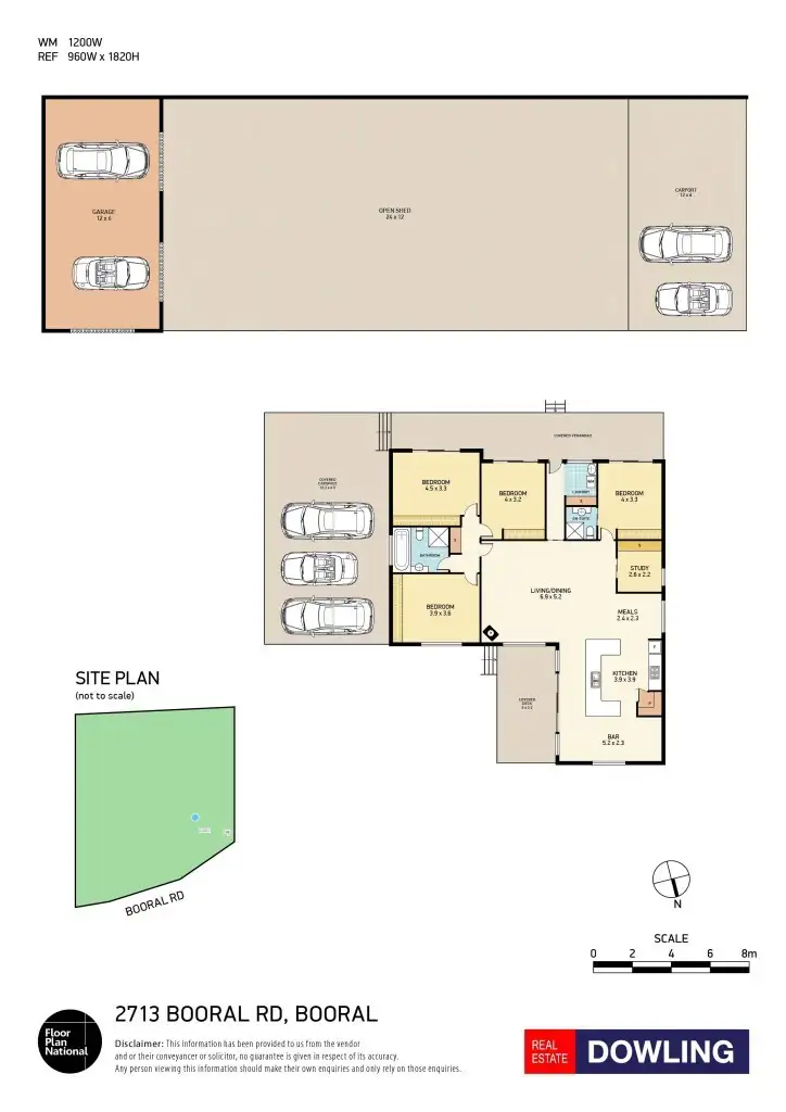 Floorplan of Homely house listing, 2713 Booral Road, Booral NSW 2425
