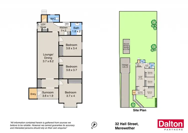 Floorplan of Homely house listing, 32 Hall Street, Merewether NSW 2291