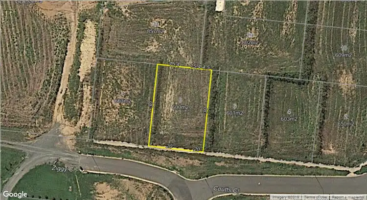 Floorplan of Homely land listing, LOT 447, 8 Coutts Close, Gordonvale QLD 4865