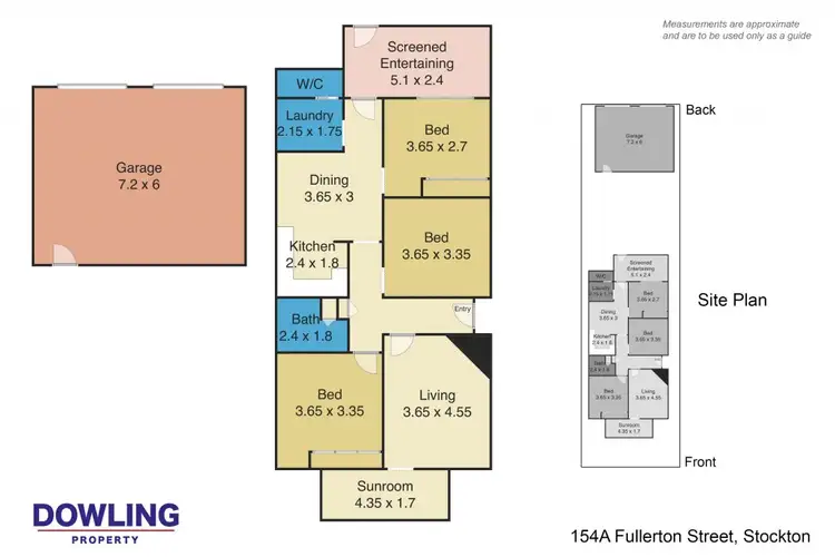 Floorplan of Homely house listing, 154a Fullerton Street, Stockton NSW 2295