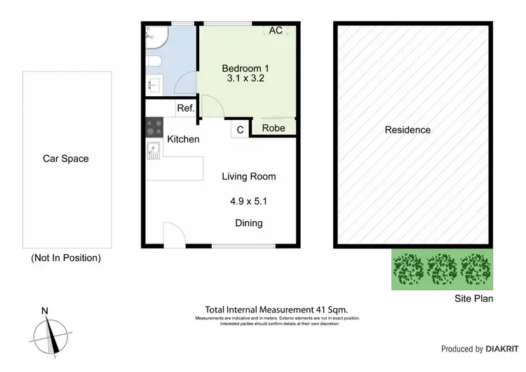 Floorplan of Homely unit listing, 5/22 Bishop Street, Kingsville VIC 3012