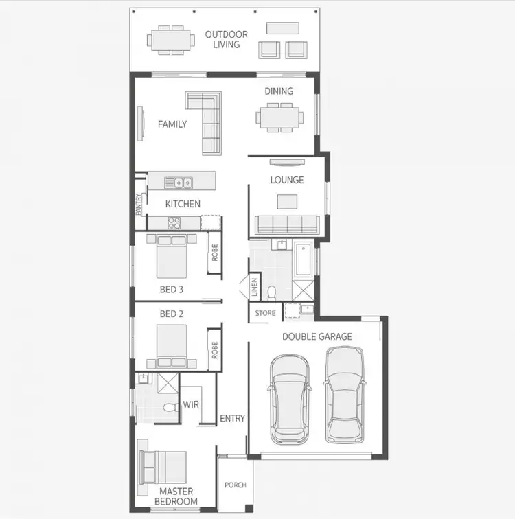Floorplan of Homely house listing, 96 Barramundi Drive, Burrum Heads QLD 4659