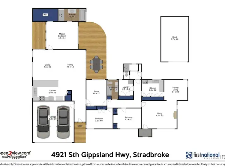 Floorplan of Homely rural property listing, 4921 South Gippsland Highway, Stradbroke VIC 3851