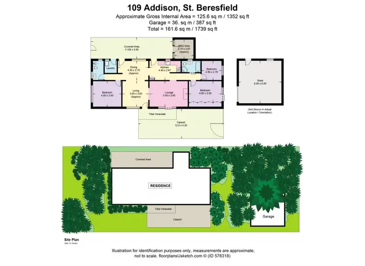 Floorplan of Homely house listing, 109 Addison Street, Beresfield NSW 2322