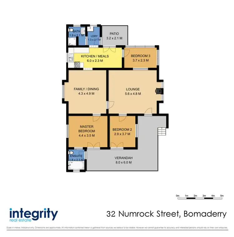 Floorplan of Homely house listing, 32 Numrock Street, Bomaderry NSW 2541