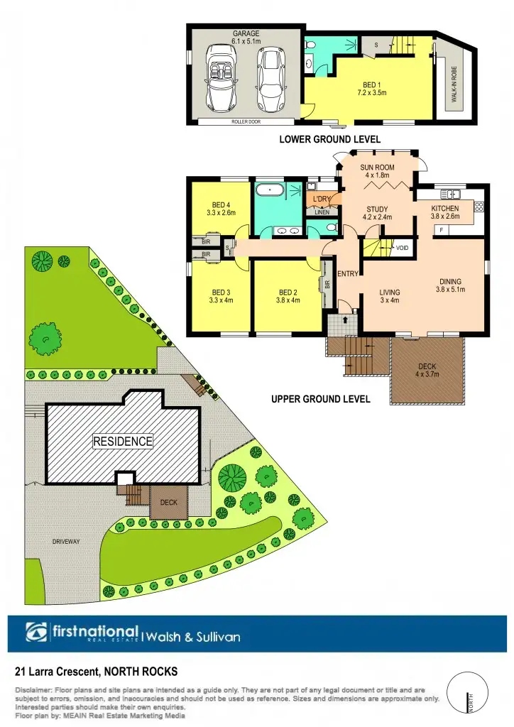 Floorplan of Homely house listing, 21 Larra Crescent, North Rocks NSW 2151